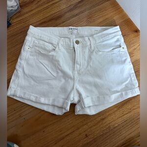 Frame Denim Le Cutoff Women's 29 White Jean Shorts